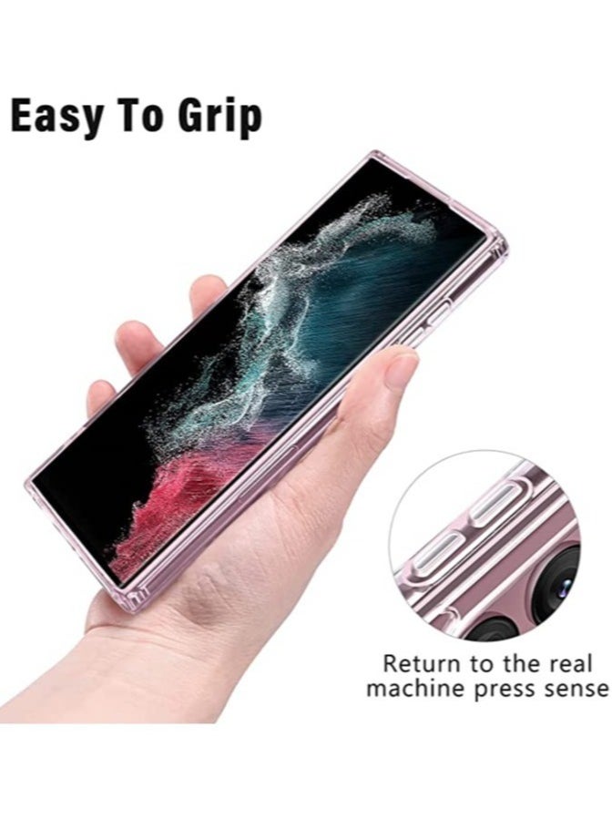 Raxoom Samsung Galaxy S23 Case Slim Thin Magnetic Case Shock Absorption Anti-Scratch Hard Back Crystal Case Cell Phone Cover Compatible with Samsung Galaxy S23 Case - Image 5