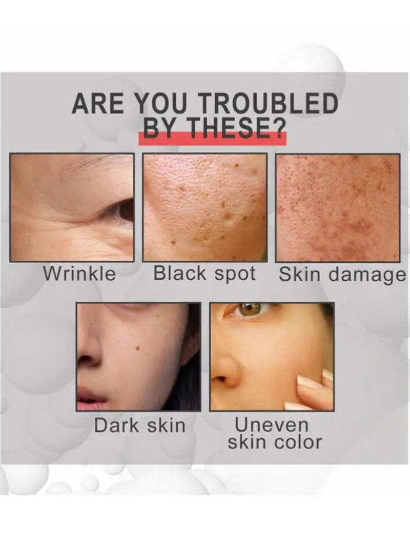 EELHOE 2Pcs Collagen Boost Anti Aging Serum Collagen Booster For Face With Hyaluronic Acid Advanced Collagen Boost Anti Aging Anti Wrinkle Serum Dark Spot Corrector  Moisturizing Nourishing Essence Collagen Face Serum - Image 5