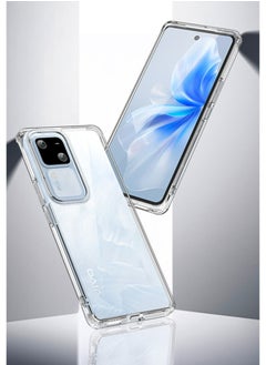 SNBFA Vivo V30/V30Pro Magnetic Phone Case Cover Shockproof Camera Len Protection Anti-scratch  Feel Lightweight Transparent Back Cover Mobile Phone Shell Accessories  - Image 5