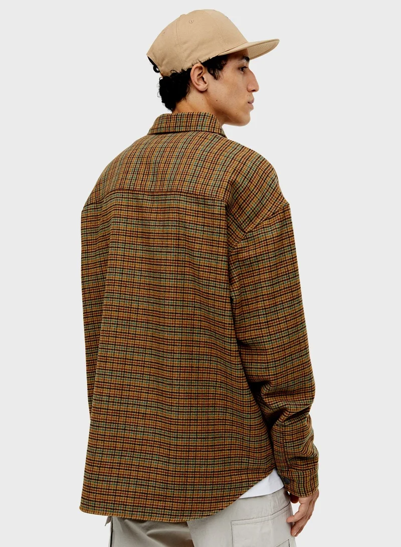 اتش اند ام Prined Relaxed Fit Shirt