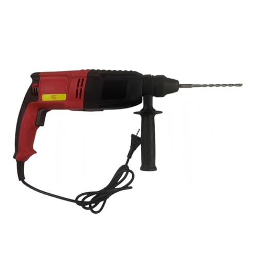 Jon Bhandari Tools 20mm Reversible Rotary Hammer Drill Machine 600W 850 RPM – Heavy Duty Impact Drill for Concrete & Masonry Drilling – Includes 3 SDS Drill Bits, 2 Max Chisels & SDS Adapter - Image 1