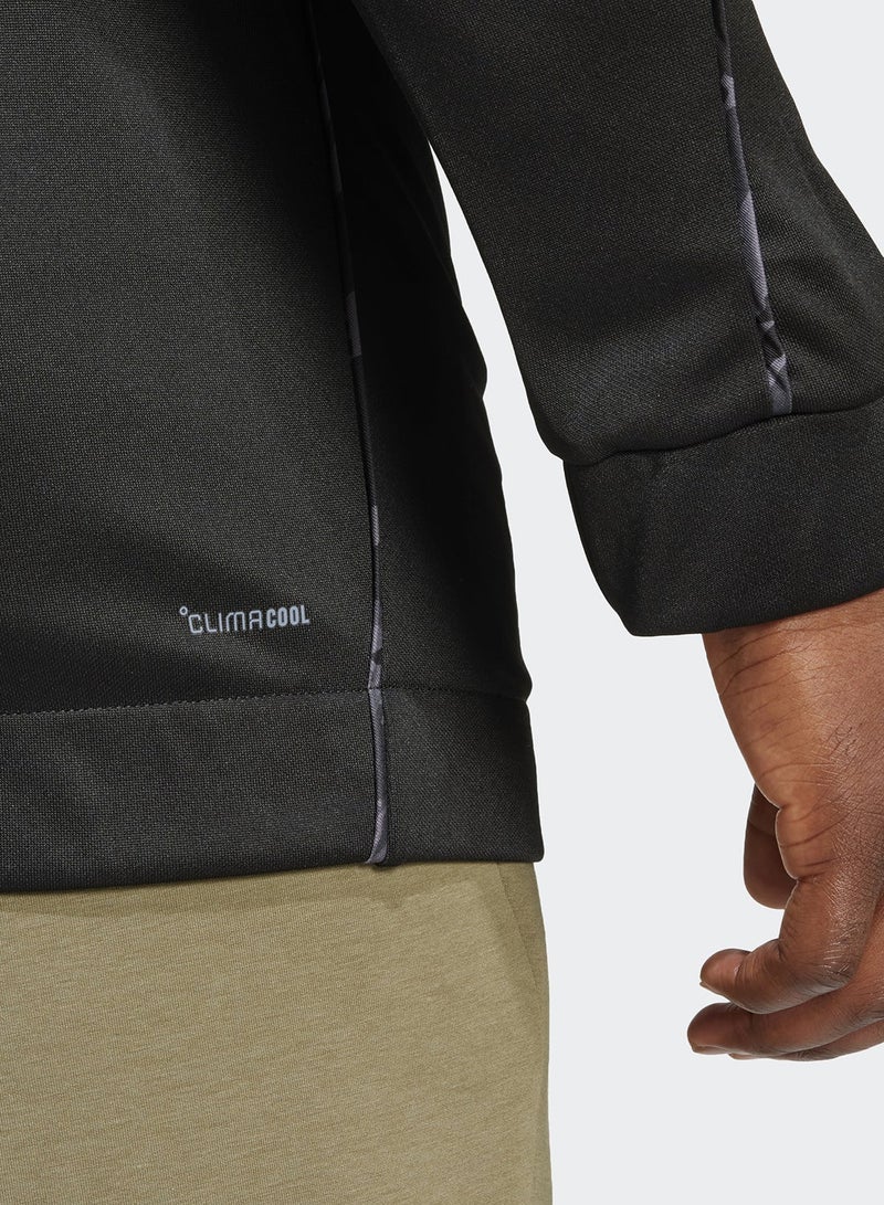Adidas Train Essentials Camo Full-Zip Hoodie - Image 3