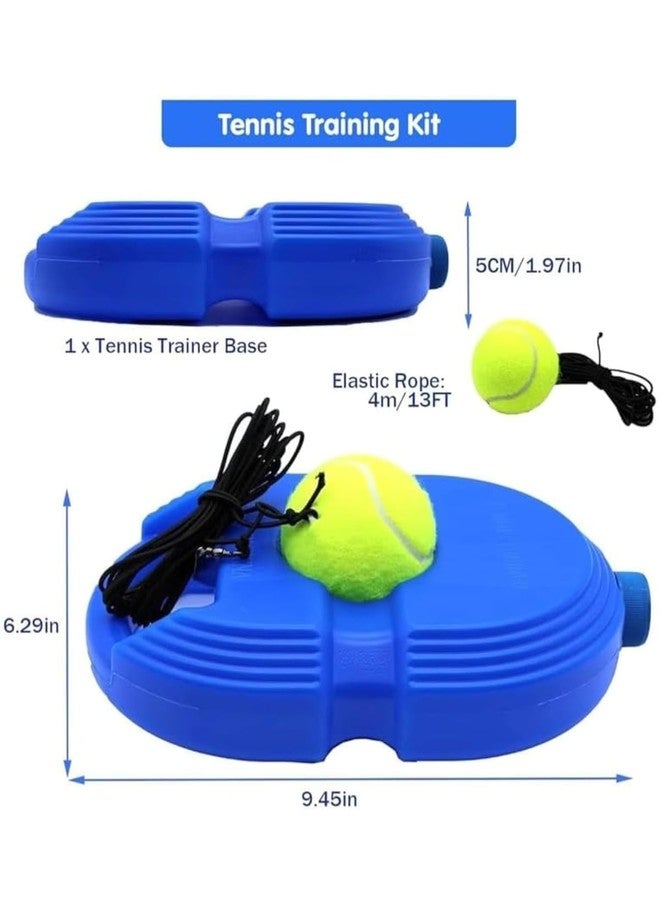Hocimit Trainern Rebound with String Tennis Trainer Set Self Tennis Practice Ball with String Cricket Trainer Rebound with Rope Gifts for 3-12 Year Old Boys Girls (Multicolor) - Image 2