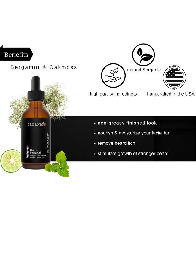 BAHAWAT BAHAWAT: Premium Beard Oil Conditioner & Softener - Barbershop - 2 ounce - Beard Itch and Dry Skin Relief - Handcrafted from Natural Ingredients - Made in the USA  - Image 5