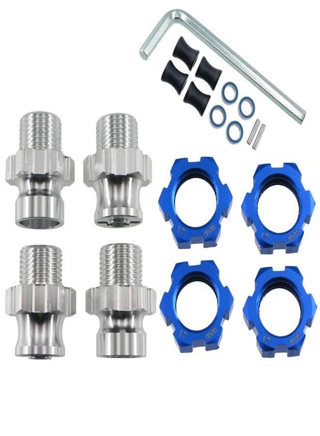 Powerhobby 17mm Hex Wheel Adapters w/8mm Extension for Traxxas Jato - Image 1