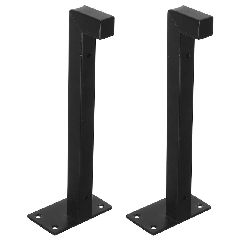 1 Set L-Shaped Metal Bracket For Shelves Triangle Shelf Bracket Heavy Duty Iron Shelf Brackets Right Angle Support Wall Hanging Hardware Home Use - Image 1