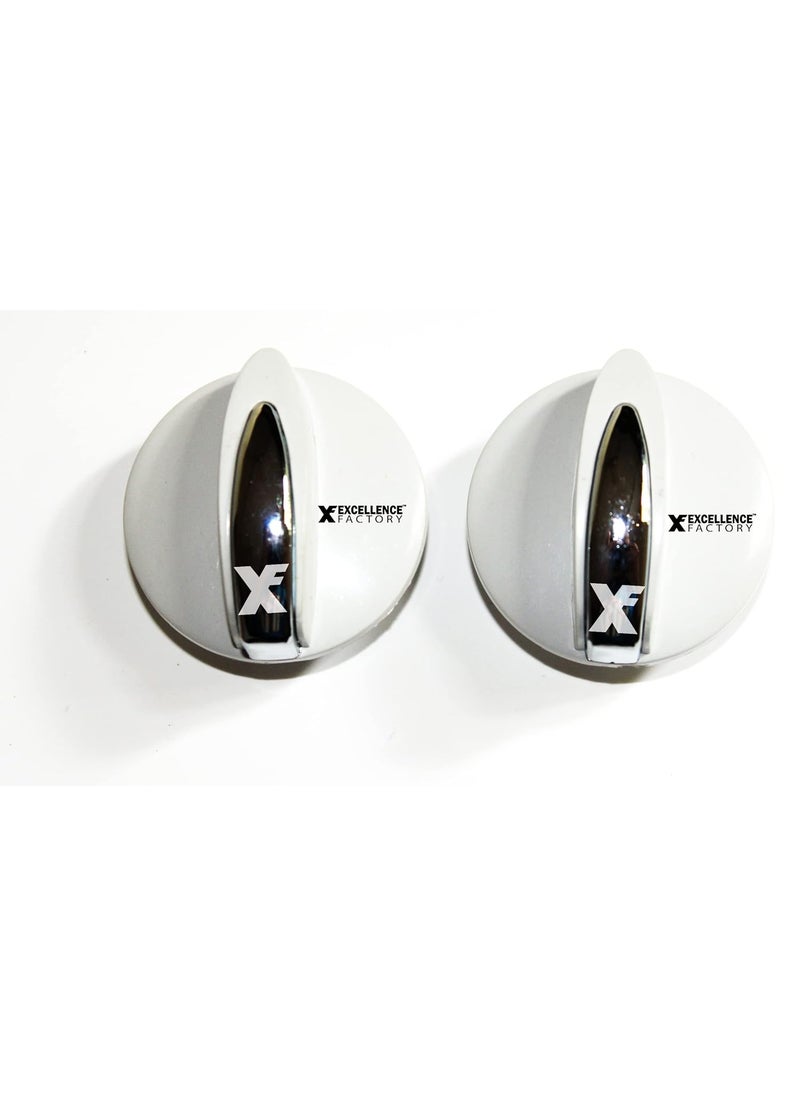 EXCELLENCE FACTORY EXCELLENCE FACTORY Universal Washing Machine Knob Replacement for All Brands LG Washing Machine AccessoriesSemi Automatic Washing Machine Spare PartsDrain Spin Timer Switch Knob Set of 2  - Image 1