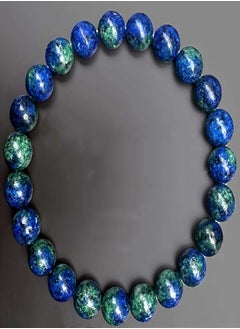 Generic Natural crystal agate lapis lazuli gemstone bracelet  - Image 1