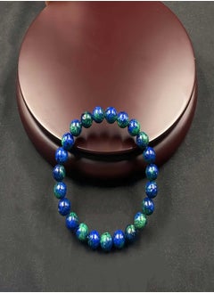 Generic Natural crystal agate lapis lazuli gemstone bracelet  - Image 2
