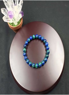 Generic Natural crystal agate lapis lazuli gemstone bracelet  - Image 3