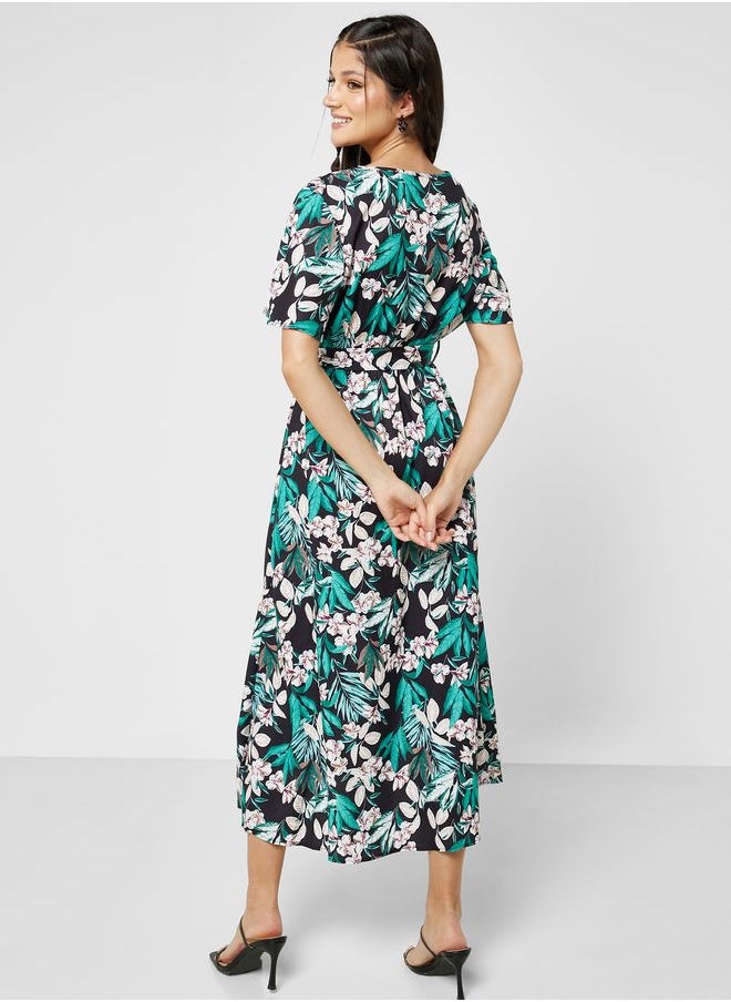 Ginger - Urban Minx Floral Printed Dress - Image 1