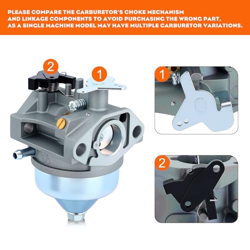 HIPA GCV190 HRX217 Carburetor for Honda GCV 190 GCV190LA GCV190A Engine HRX 217 HRB217 HRX217K1 HRX217K2 Lawn Mower Replace 16100-Z0Y-813 Pressure Washer - Image 2