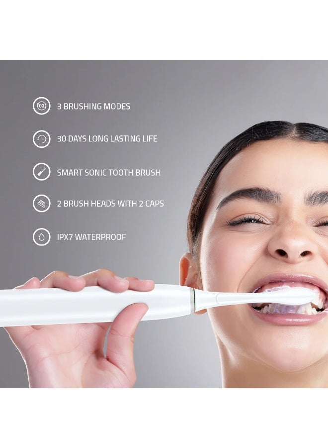 COSLUX Sonic Electric Toothbrush for Adults – Rechargeable, IPX7 Waterproof, 14 000 Micro-Brushes/min, Up to 30-Day Battery Life - Image 5