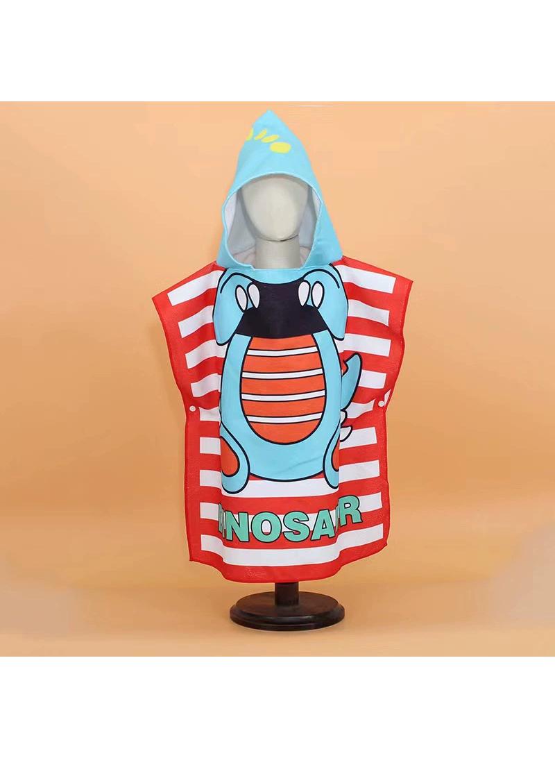 Y&D 60*120cm Printed Quick Drying Hooded Soft Bath Towel - Image 1