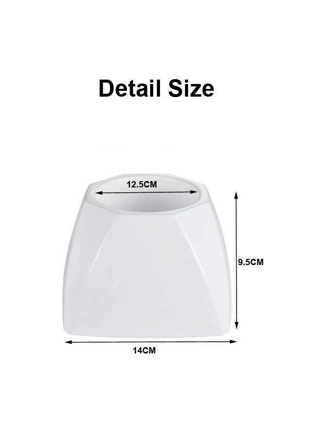 XIANGYU Toilet Brush Base Cups Bathroom Accessories Anti-Fouling Plastic Cup For Hotel  - Image 2
