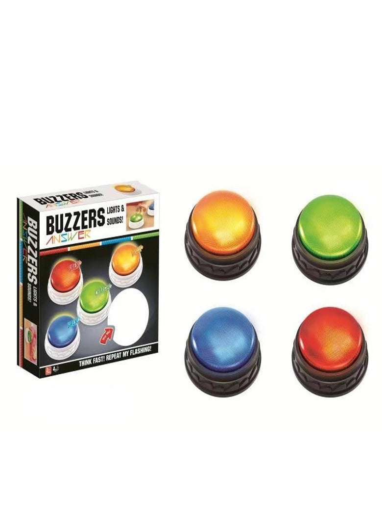 Light-up speed bells game for quizzes and interactive questions