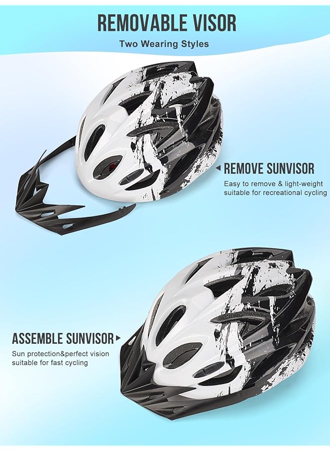 KASTWAVE Kids Bike Helmet Boys Girls Adjustable Kids Helmet Multi Sport Children Helmet (50 55Cm) For Kids Skating Cycling Scooter Boys And Girls Bicycle Helmets With Visor - Image 2