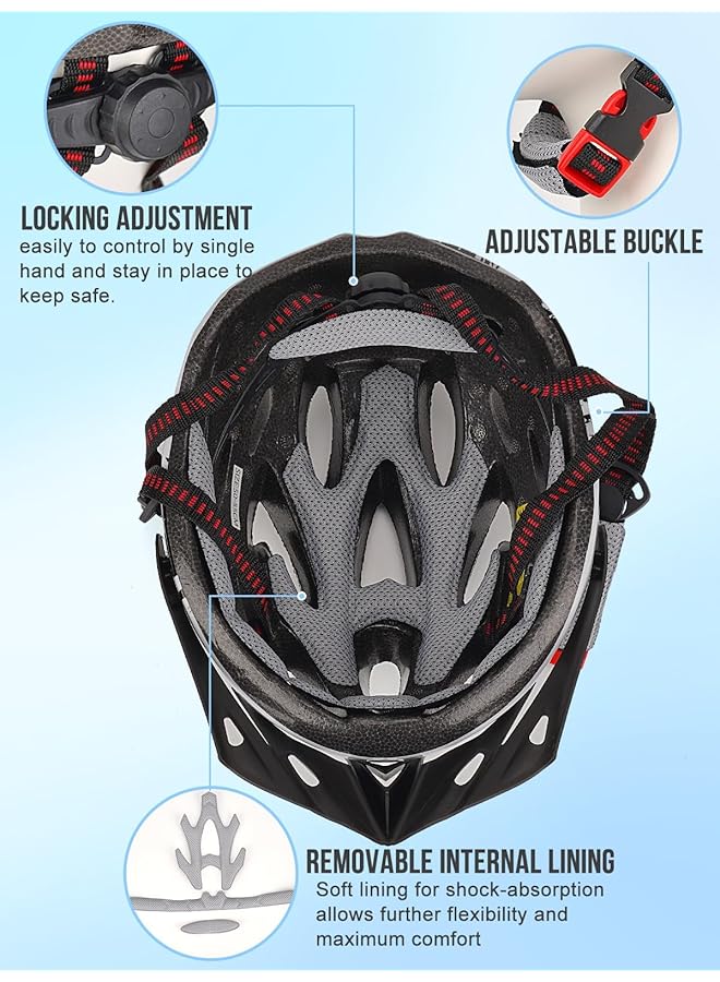 KASTWAVE Kids Bike Helmet Boys Girls Adjustable Kids Helmet Multi Sport Children Helmet (50 55Cm) For Kids Skating Cycling Scooter Boys And Girls Bicycle Helmets With Visor - Image 5