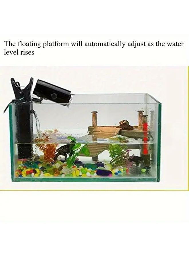 Turtle Sun Platform Set Floating Dock With Inclined Ladder For Pet Turtles - Image 5