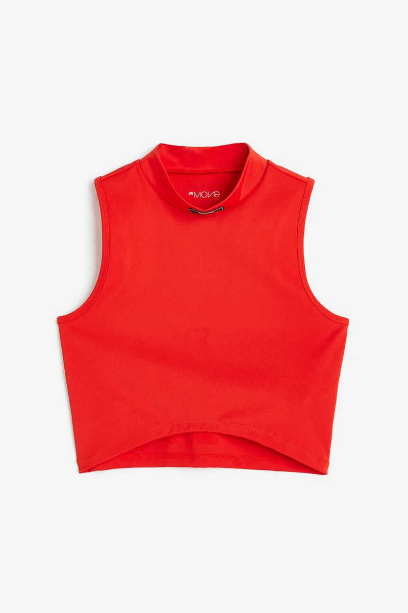 H&M DryMove™ Cropped sports top