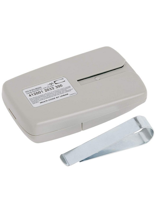 لينير جهاز إرسال MCS412001 متعدد الأكواد ثنائي القناة، الإصدار الأصلي، رمادي ناعم - Image 4