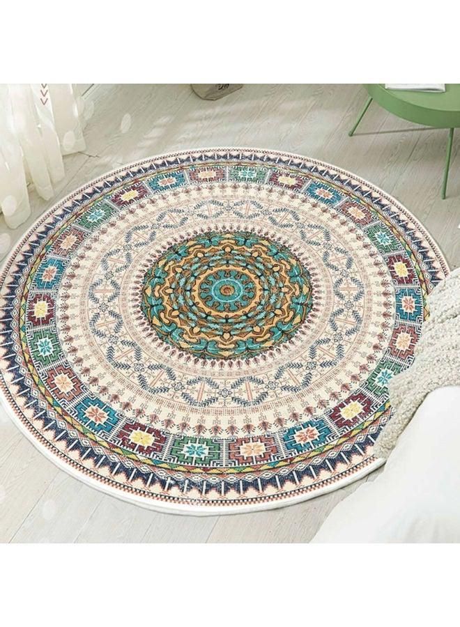 Sharpdo Decorative Anti-skid Round Mat Multicolour 120x120cm - Image 1