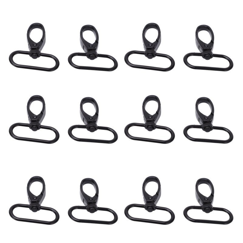 Trigger Snap Hooks: 20 Pieces Durable Alloy 360° Rotatable Flexible Hook - Easy Operation Keychain Hook for DIY Crafts, Handbags, Luggage Hardware - Image 5