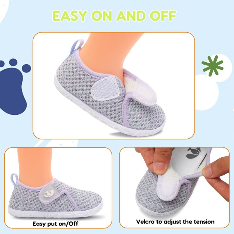 FEETCITY Baby Shoes Boys Girls Sneakers Baby First Walking Shoes Newborn Crib Shoe Lightweight - Image 3