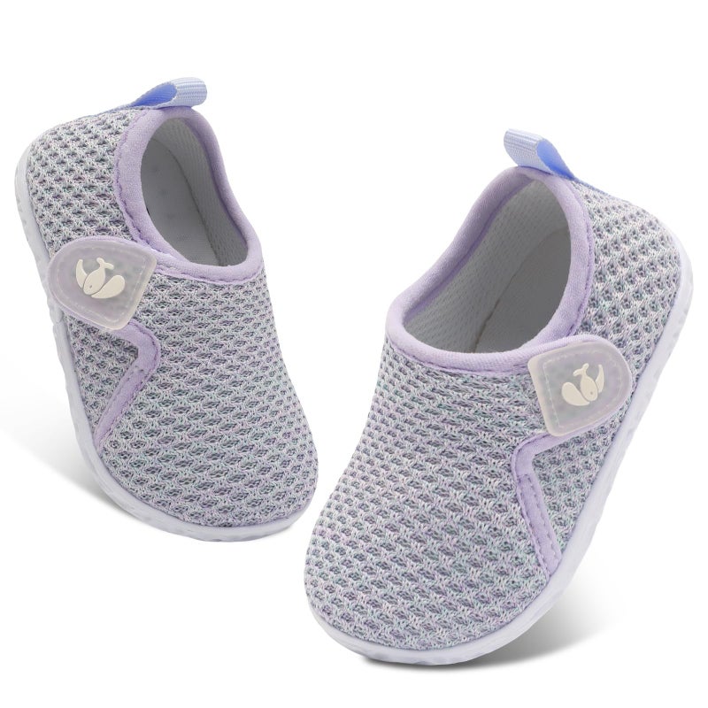 FEETCITY Baby Shoes Boys Girls Sneakers Baby First Walking Shoes Newborn Crib Shoe Lightweight - Image 1