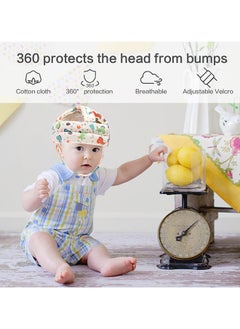 Bebiland Baby Safety Helmet for Crawling and Walking 6 to 20 Months (Dinosaurs)  - Image 3