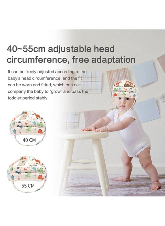Bebiland Baby Safety Helmet for Crawling and Walking 6 to 20 Months (Dinosaurs)  - Image 4