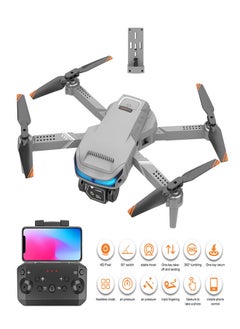 4K كاميرا مزدوجة HD XT9 WIFI FPV تجنب عقبة الطائرة بدون طيار التدفق البصري أربعة محاور طائرة هليكوبتر RC مع بطارية واحدة