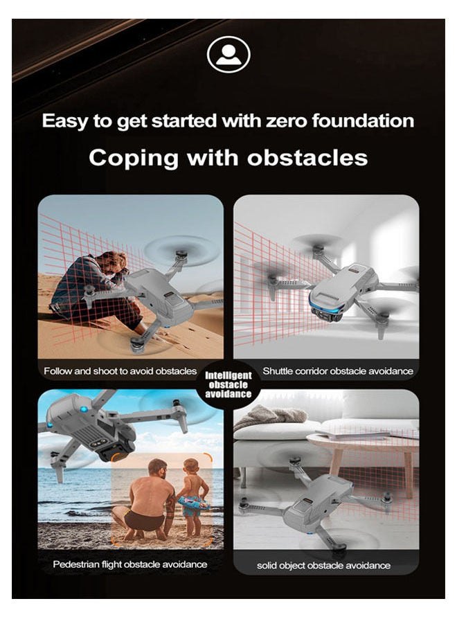مي فازا - 4K كاميرا مزدوجة HD XT9 WIFI FPV تجنب عقبة الطائرة بدون طيار التدفق البصري أربعة محاور طائرة هليكوبتر RC مع بطارية واحدة - Image 1