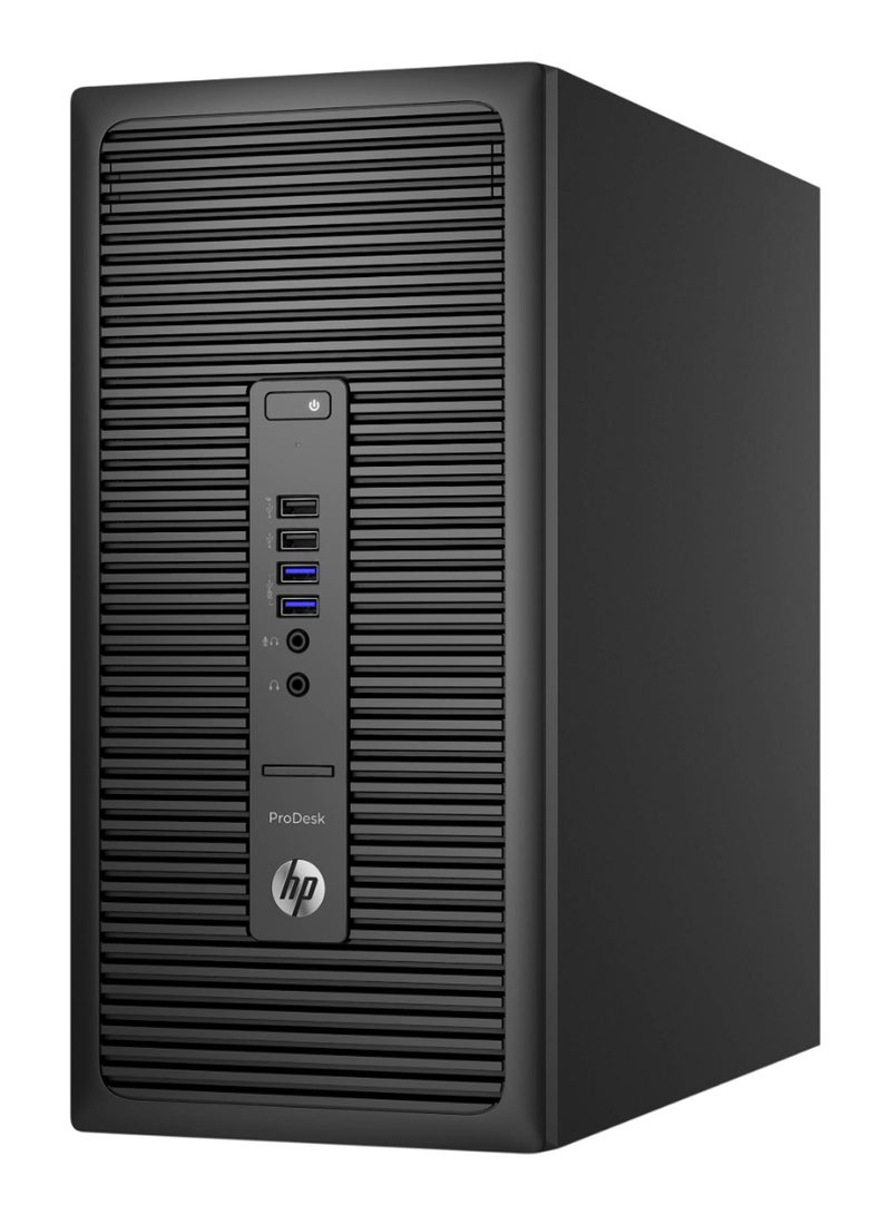 HP كمبيوتر تاور برو ديسك بمعالج كور i7 وذاكرة رام سعة 4 جيجابايت ومحرك أقراص صلبة سعة 1 تيرابايت وبطاقة رسومات مدمجة أسود - Image 2