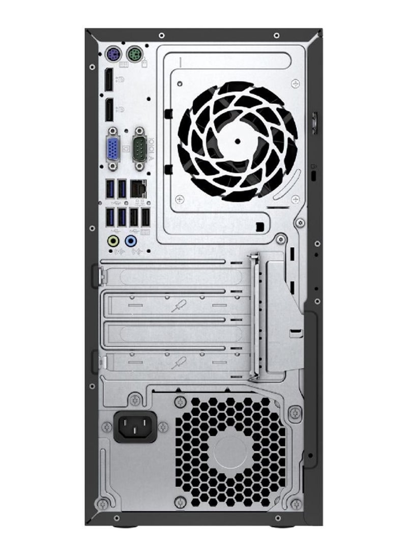 HP كمبيوتر تاور برو ديسك بمعالج كور i7 وذاكرة رام سعة 4 جيجابايت ومحرك أقراص صلبة سعة 1 تيرابايت وبطاقة رسومات مدمجة أسود - Image 3