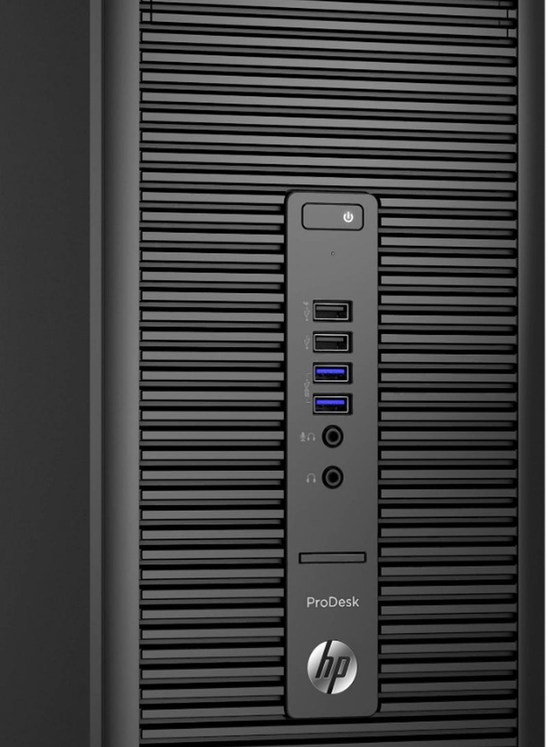 HP كمبيوتر تاور برو ديسك بمعالج كور i7 وذاكرة رام سعة 4 جيجابايت ومحرك أقراص صلبة سعة 1 تيرابايت وبطاقة رسومات مدمجة أسود - Image 4