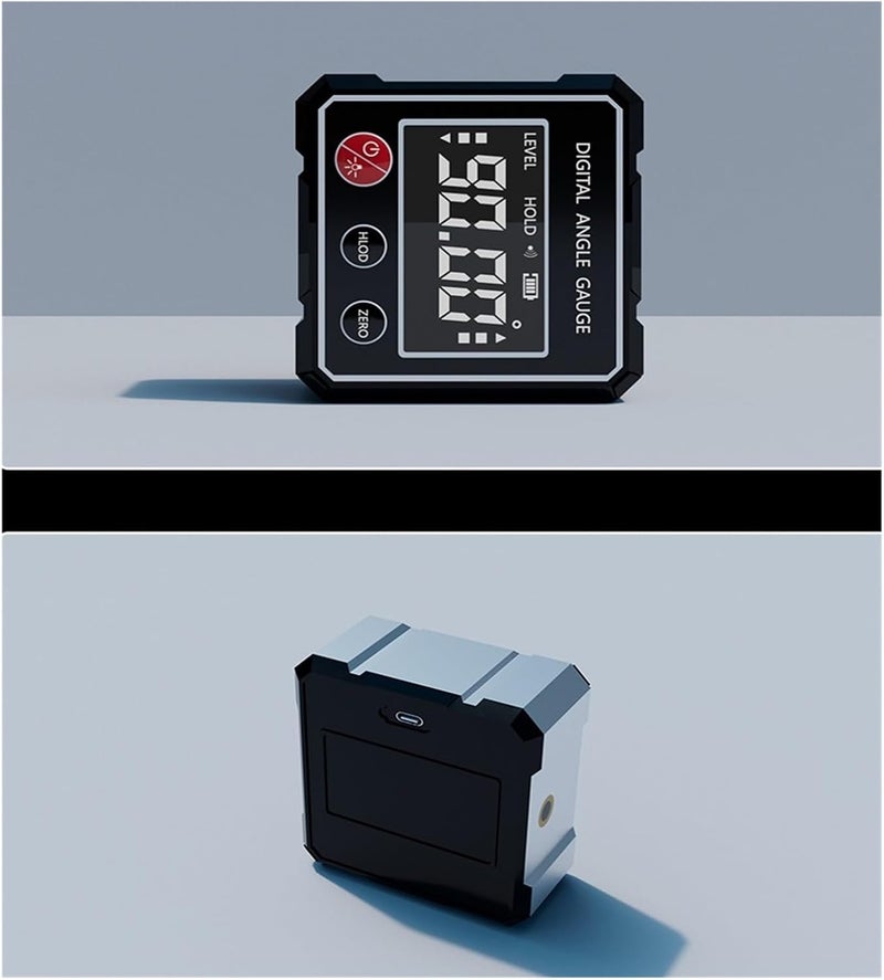 Digital Angle Finder, Magnetic Digital Inclinometer Precision Electronic Level For Construction And Woodworking,Angle Finder - Image 5