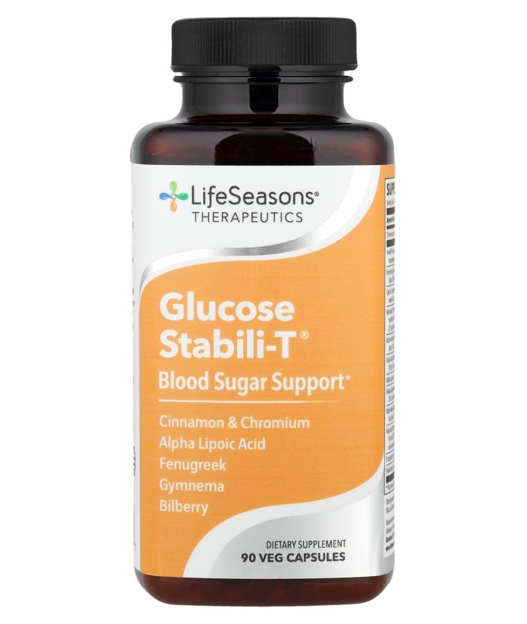 LifeSeasons Glucose Stabili-T® Blood Sugar Support 90 Veg Capsules