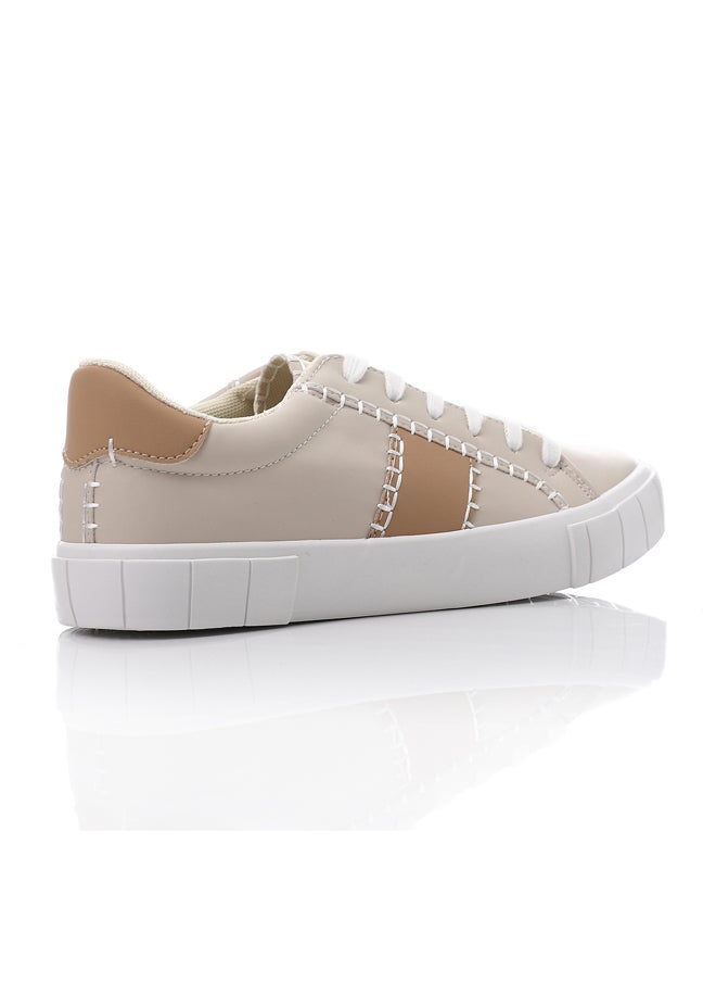 DejaVu Stitched Details Lace Up Sneakers  - Image 3