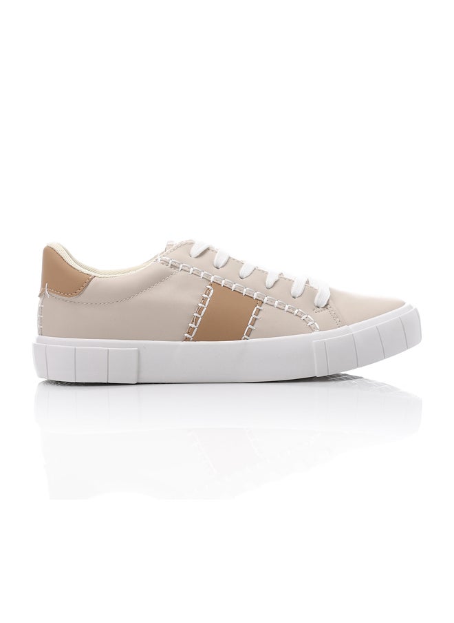 DejaVu Stitched Details Lace Up Sneakers  - Image 2