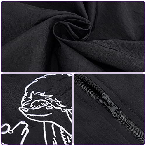 Noverlife Pet Grooming Workwear with Full Zipper, M Size, Anti-Static Pet Beautician Work Clothes, Lightweight Hair Repellent Shirt Style Pet Groomer Smock for Dog Cat Grooming Shop - Image 5