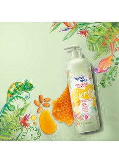 Suave Kids Natural Sweet Almond Honey Curly Hair Shampoo, Tear Free, No Sulfates, No Parabens, No Silicones, No Dyes, 16.5 Oz Pack Of 4  - Image 4
