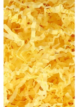 Verahed Scrap Z Zigzag Yellow Pelur Scrap Paper 500 Grams Ornamental Filling Material Craft Paper  - Image 1