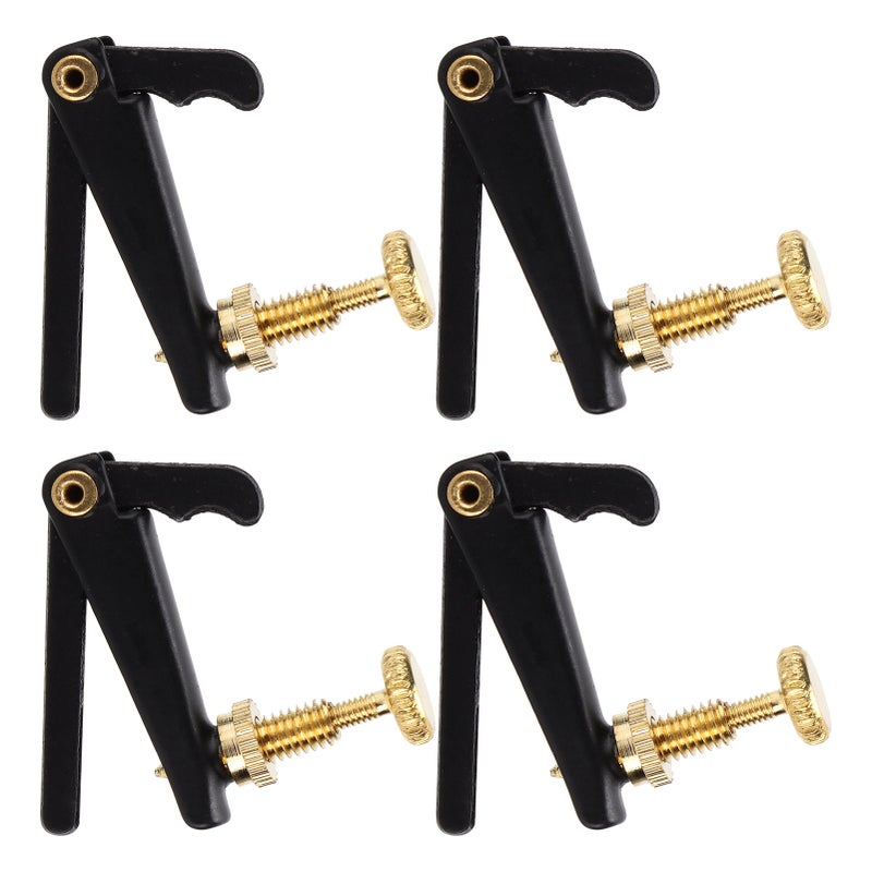 4Pcs Violin Fine Tuners Metal String Adjuster Replacement Musical Accessories for 3/4 4/4 - Image 3