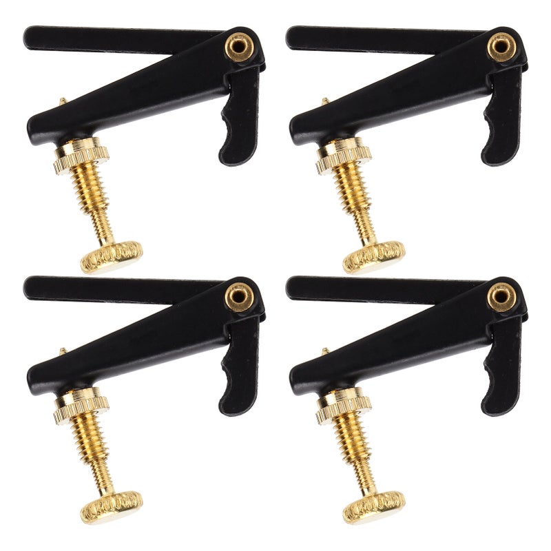 4Pcs Violin Fine Tuners Metal String Adjuster Replacement Musical Accessories for 3/4 4/4 - Image 5