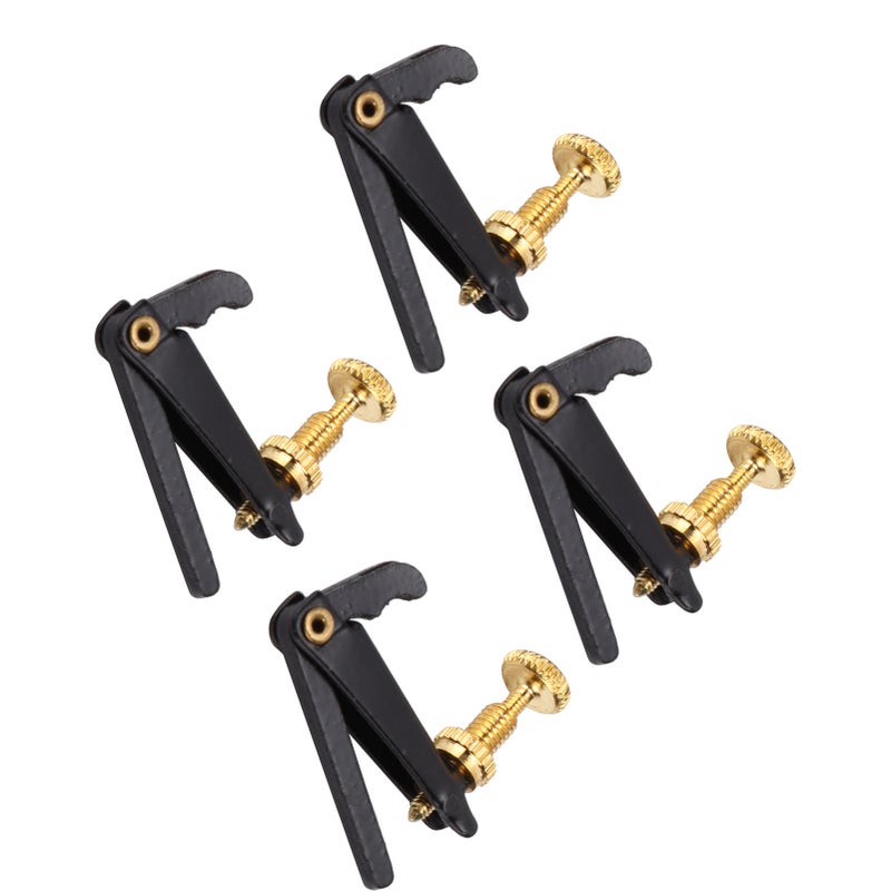 4Pcs Violin Fine Tuners Metal String Adjuster Replacement Musical Accessories for 3/4 4/4 - Image 4
