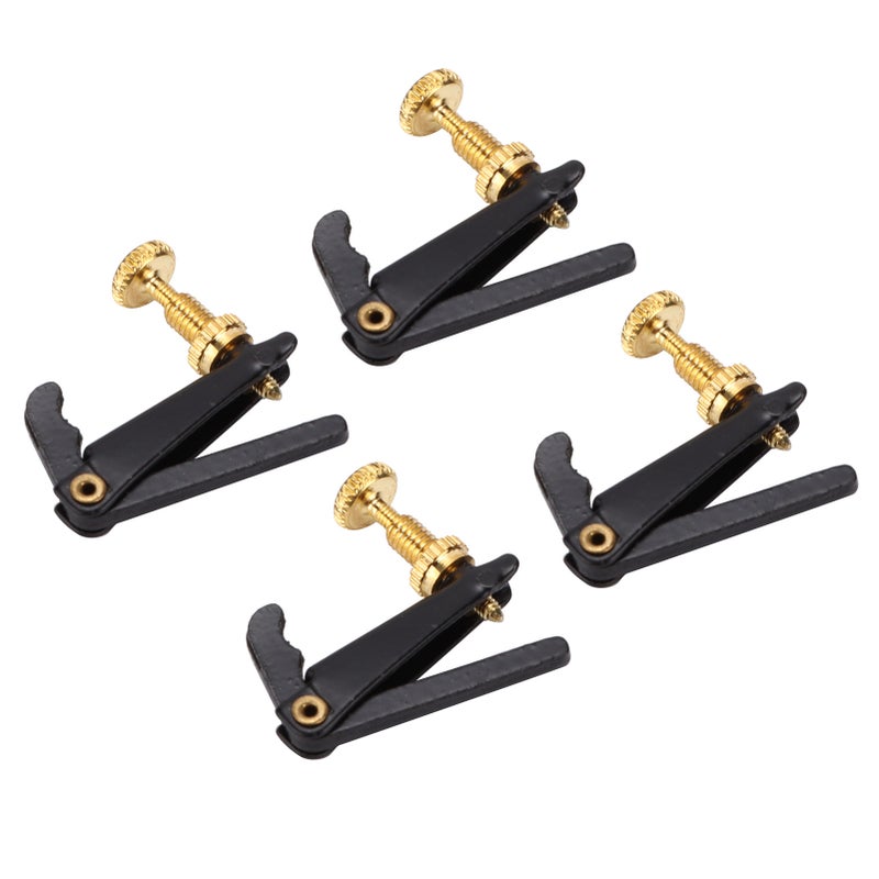 4Pcs Violin Fine Tuners Metal String Adjuster Replacement Musical Accessories for 3/4 4/4 - Image 2