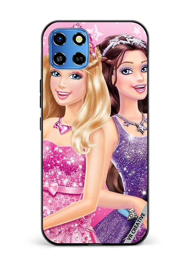 VR CREATIVE Protective Case Cover For Infinix Smart 6 HD Barbie And Friends Design Multicolour - Image 1