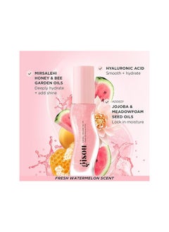 Gisou Gisou Honey Infused Lip Oil, Watermelon Sugar, 8 ml  - Image 3