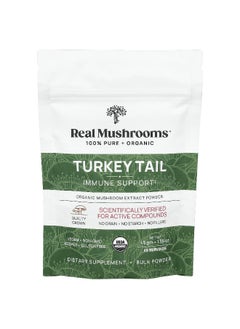 Real Mushrooms Real Mushrooms, Turkey Tail, Organic Mushroom Extract Powder, 1.59 oz (45 gm)  - Image 1